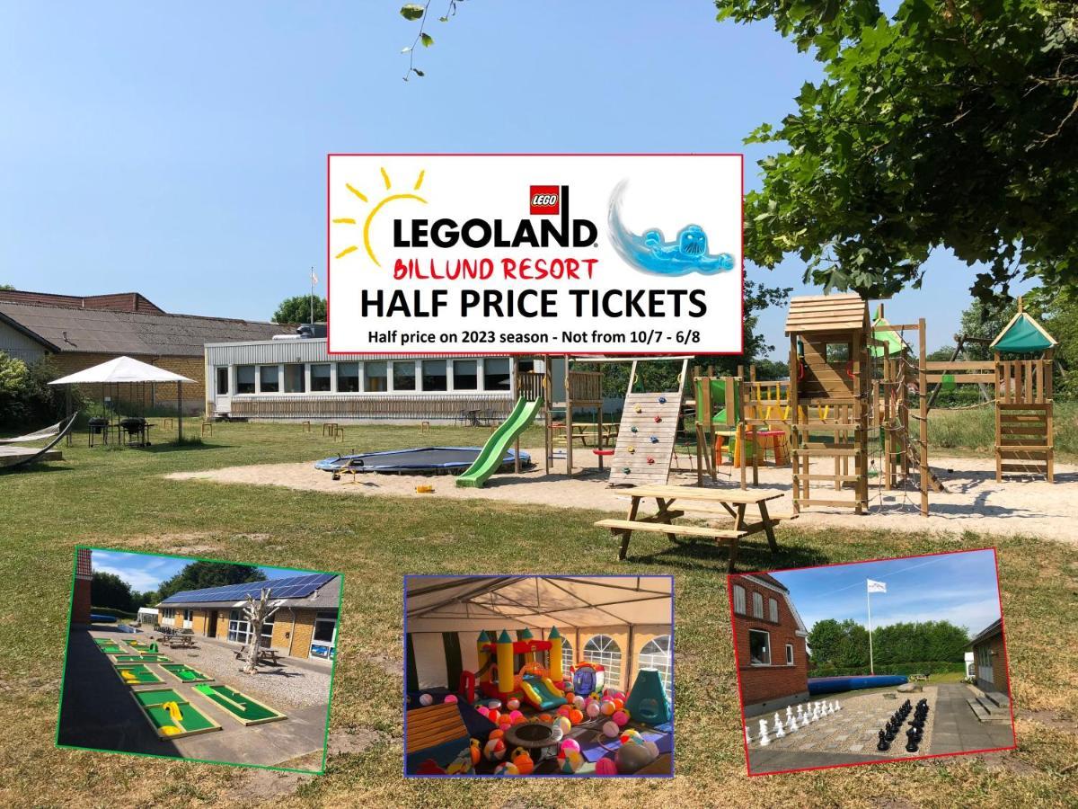 Hestkaer Family Rooms Summer Camp Krogager Экстерьер фото