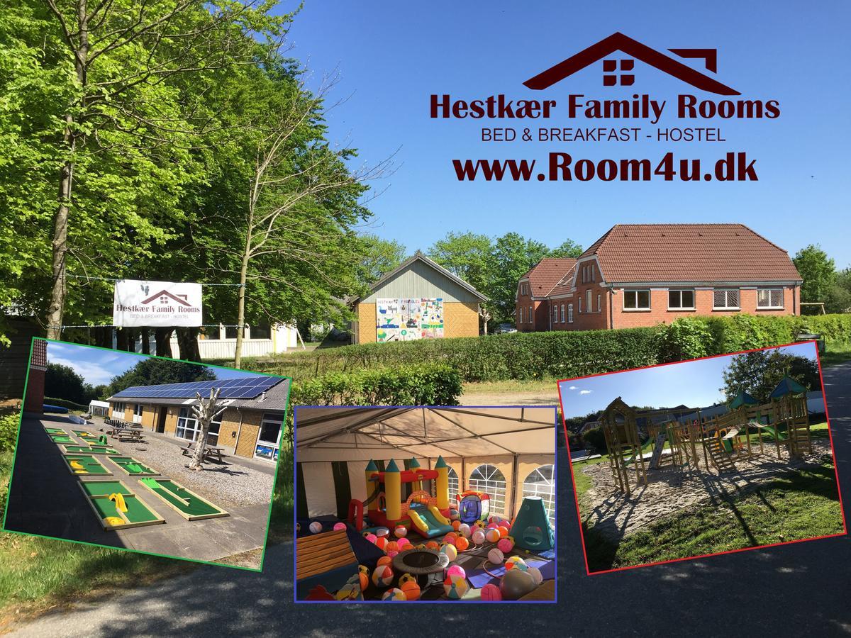 Hestkaer Family Rooms Summer Camp Krogager Экстерьер фото
